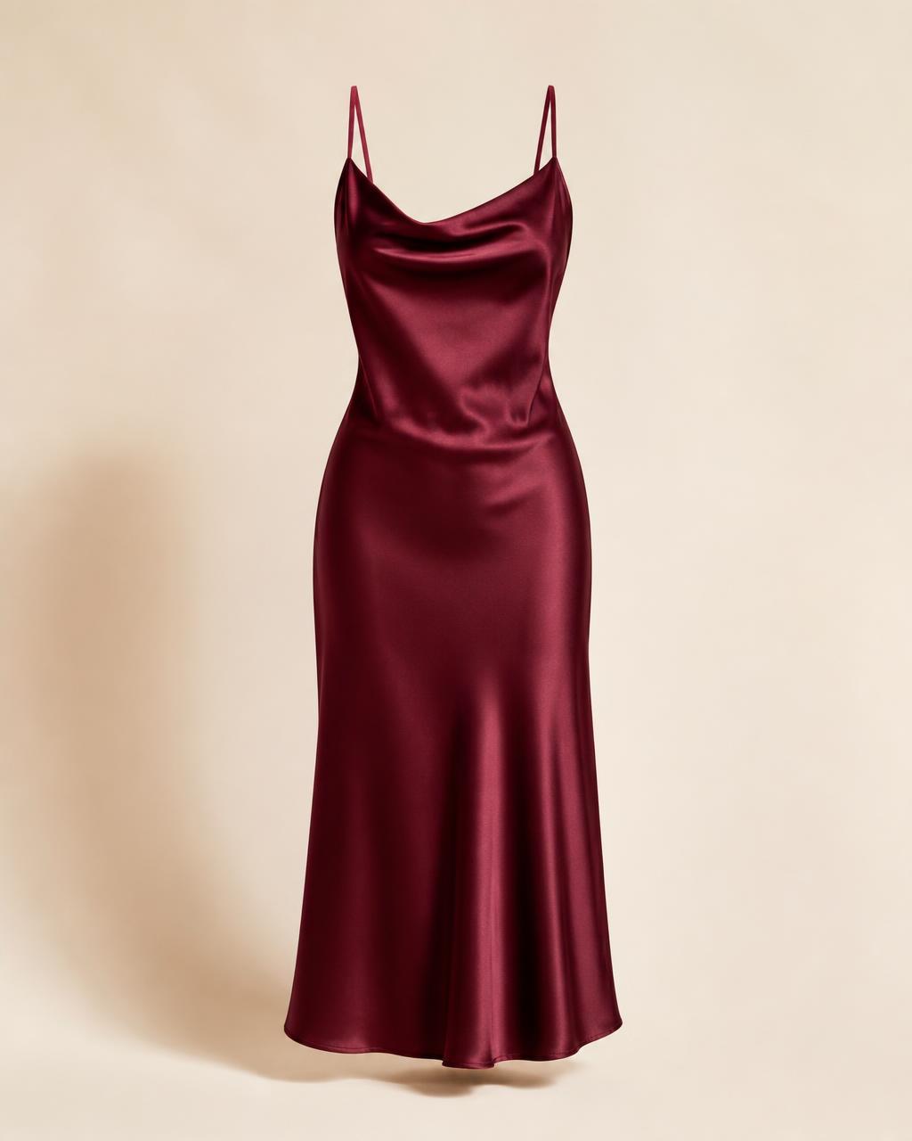 The Vivienne Satin Slip Dress